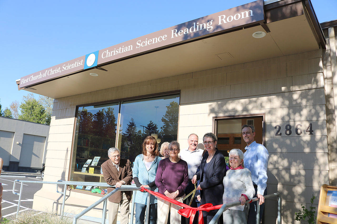 The City of Mercer Island welcome the Christian Science Reading Room to the business community
