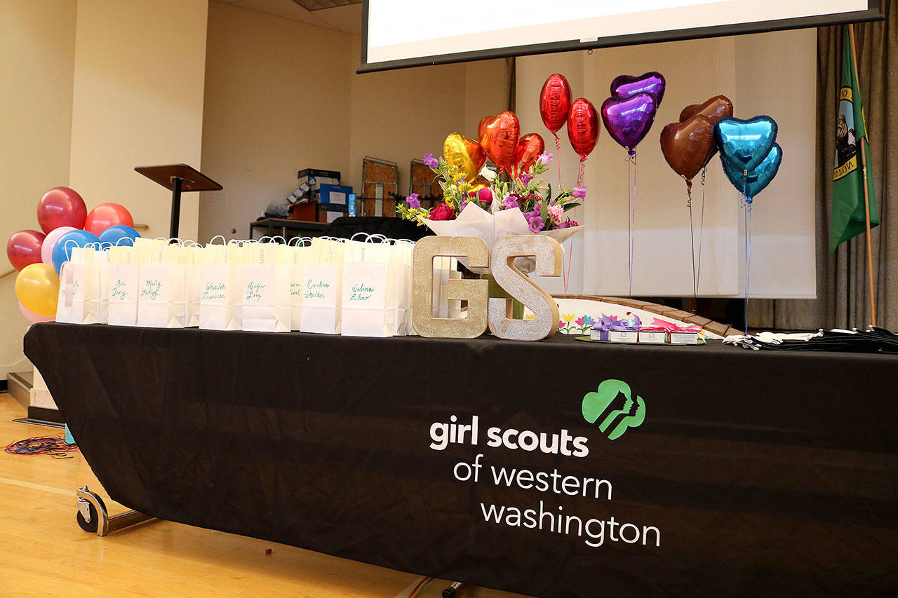 The Mercer Island Girl Scouts held an End of the Year Celebration on June 9.