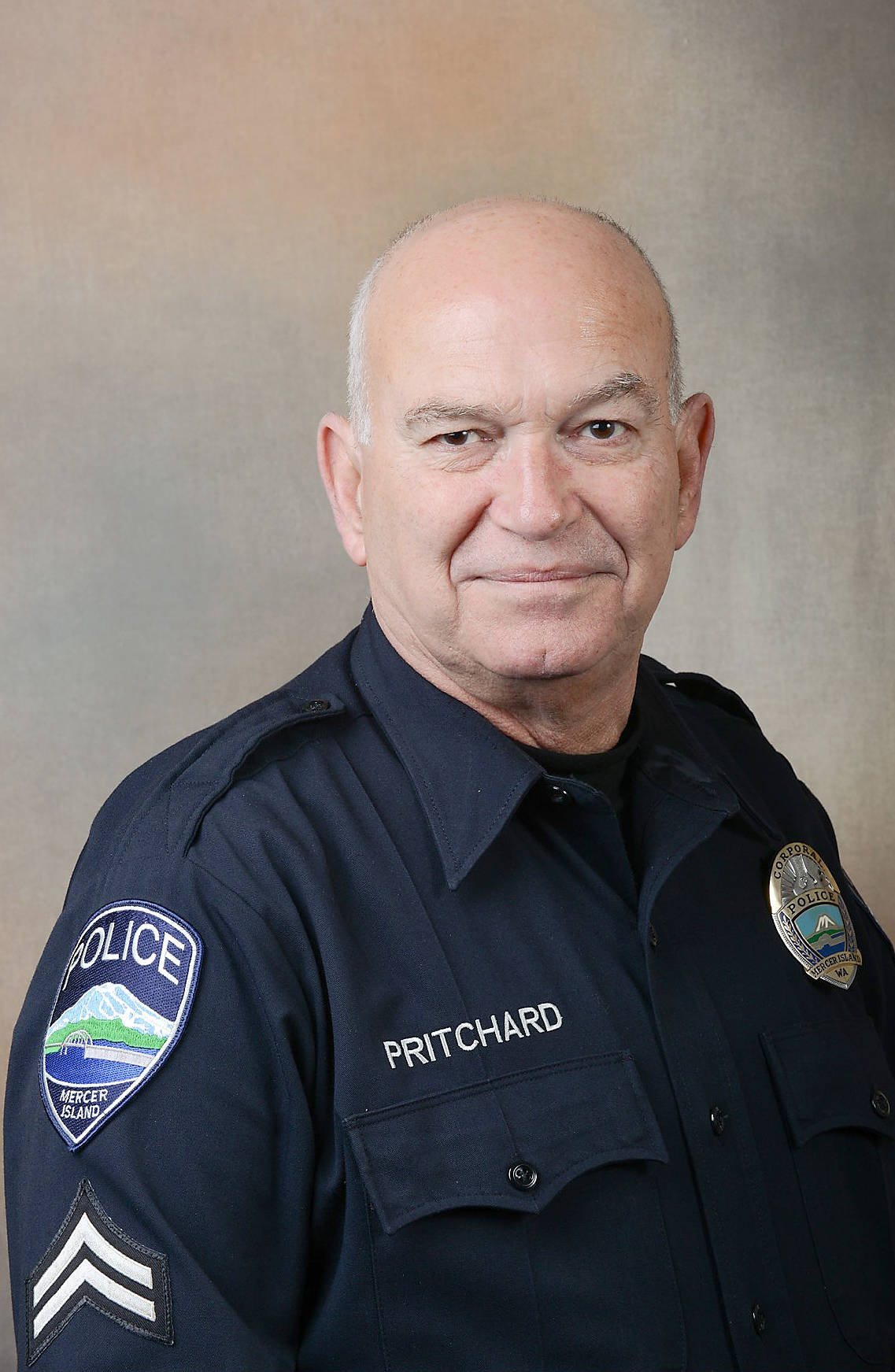 Courtesy photo/Mercer Island Police Department                                Cpl. John Pritchard retired last month.                                Cpl. John Pritchard retired last month. Courtesy photo/Mercer Island Police Department