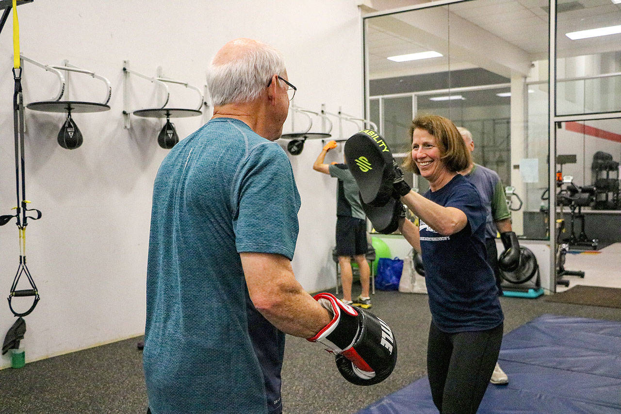 The 2019-20 Get Active grants support 19 youth, senior, housing and cultural organizations across District 6. The Jewish Stroum Community Center will use the grant to fund its Rock Steady Boxing program. Courtesy photo of JSCC