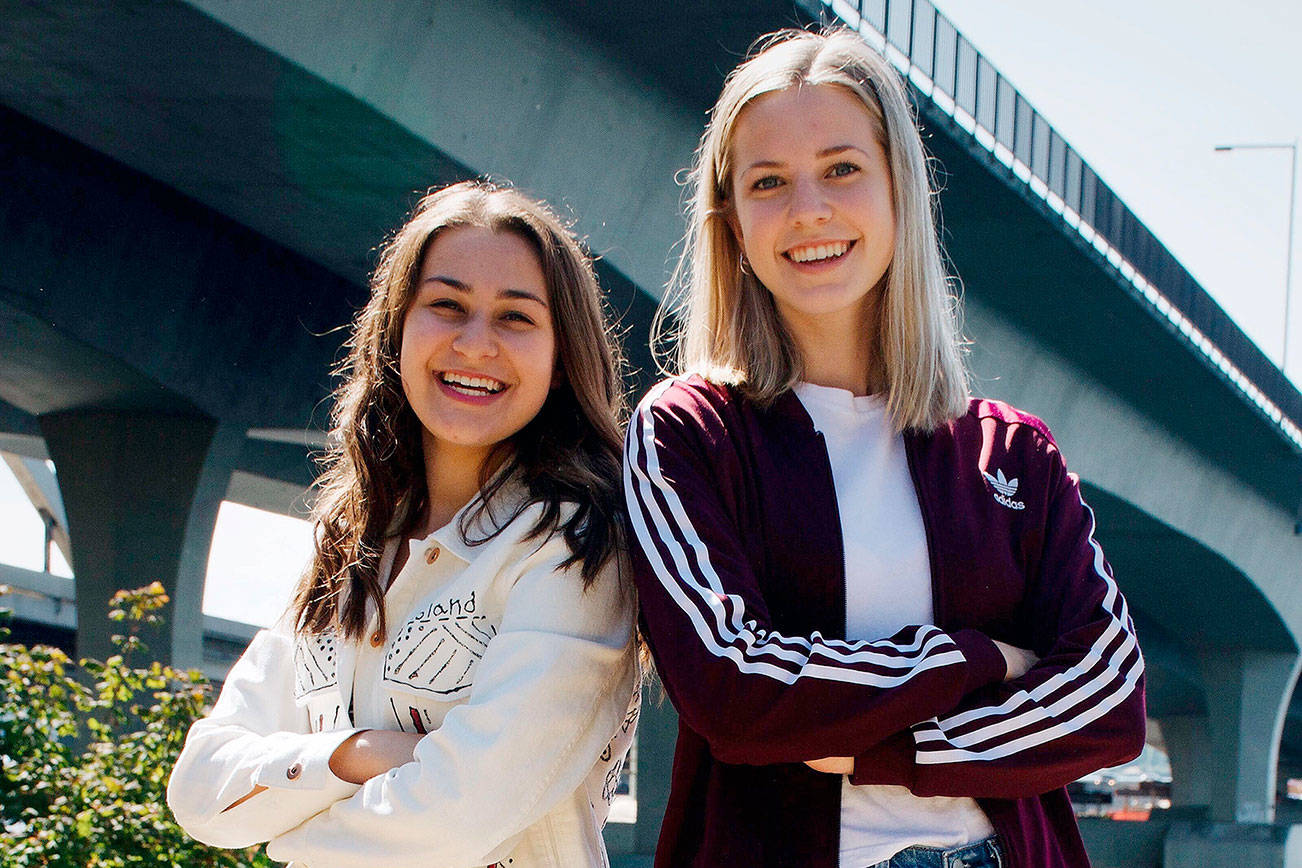 Courtesy photo                                Liat Perlman (left) and Sarah Hobson (right) launched Spirit206 over the summer.