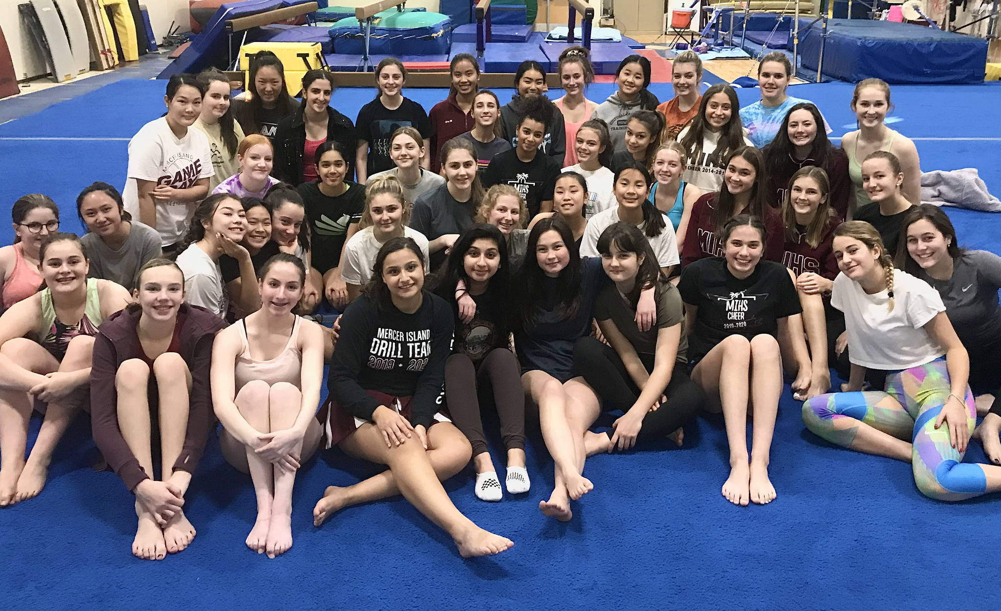 Mercer Island gymnastics tumbling into new season