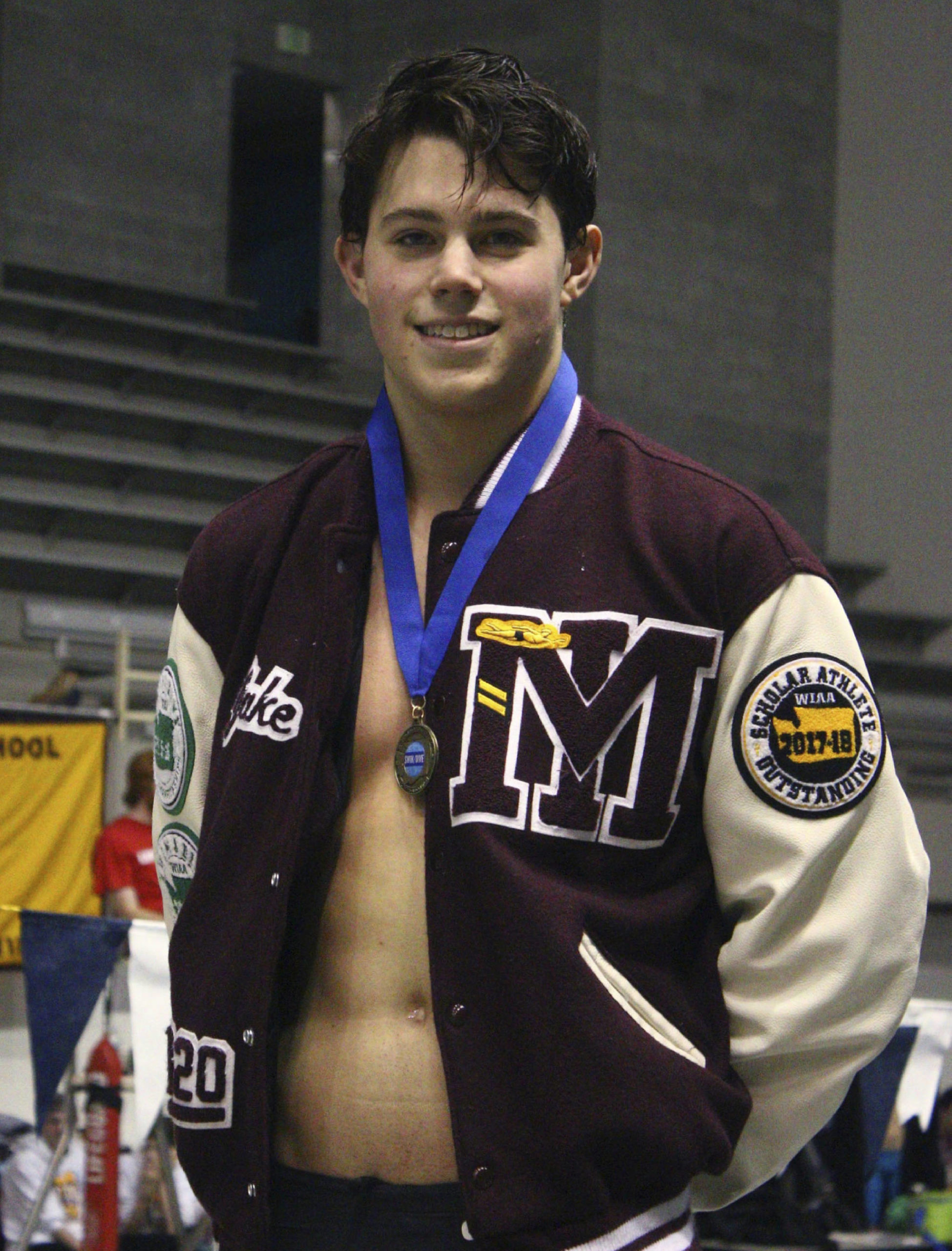 Mercer Island senior Jake Headrick brings leadership and experience to the Mercer Island boys swim and dive team. Courtesy photo