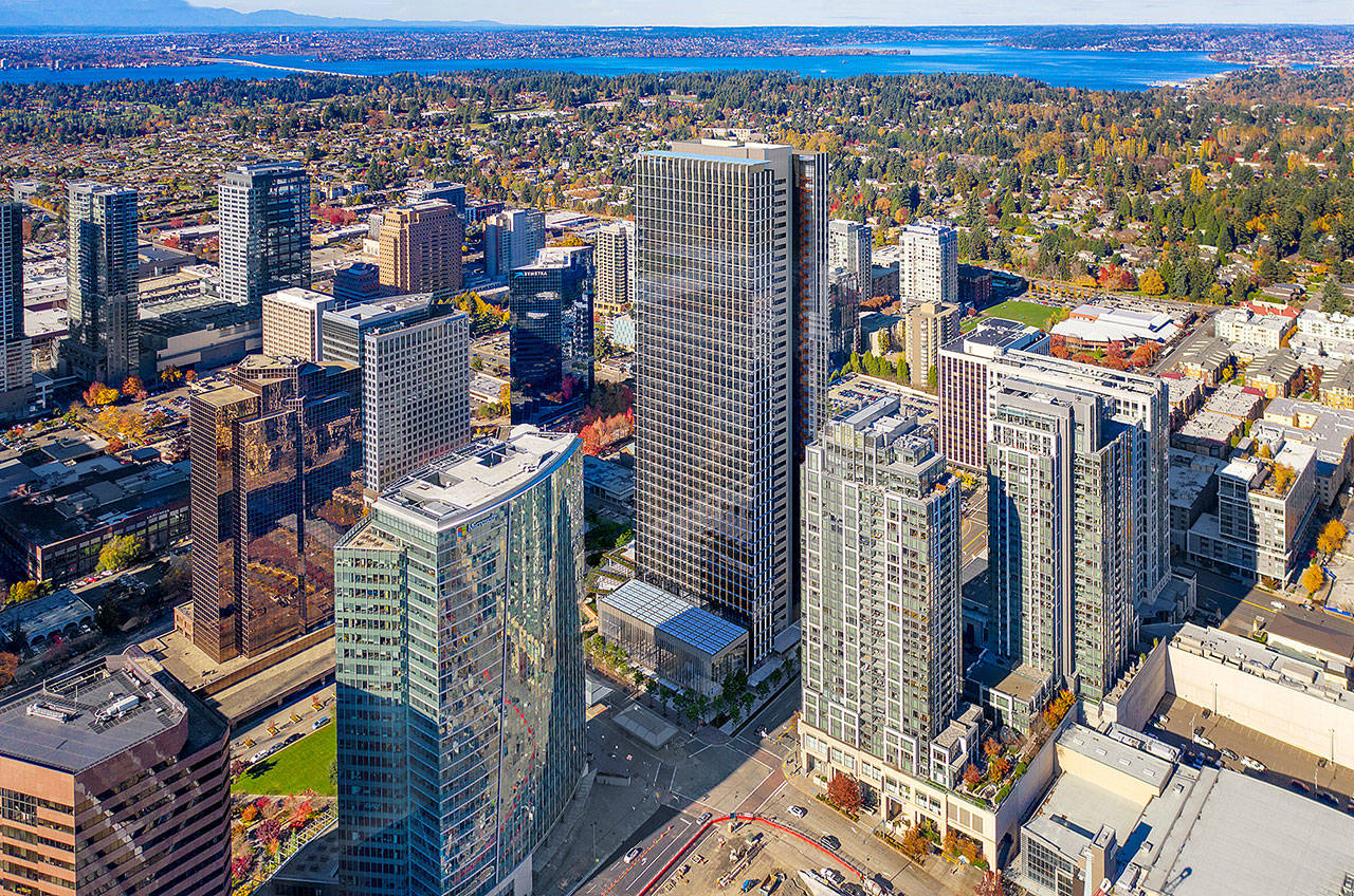 Photo courtesy Amazon                                A rendering of Bellevue 600.