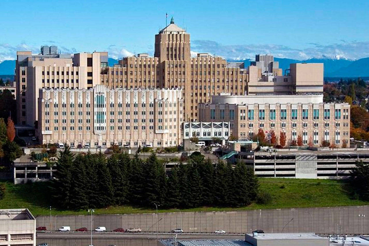 Harborview Medical Center. Photo courtesy of University of Washington