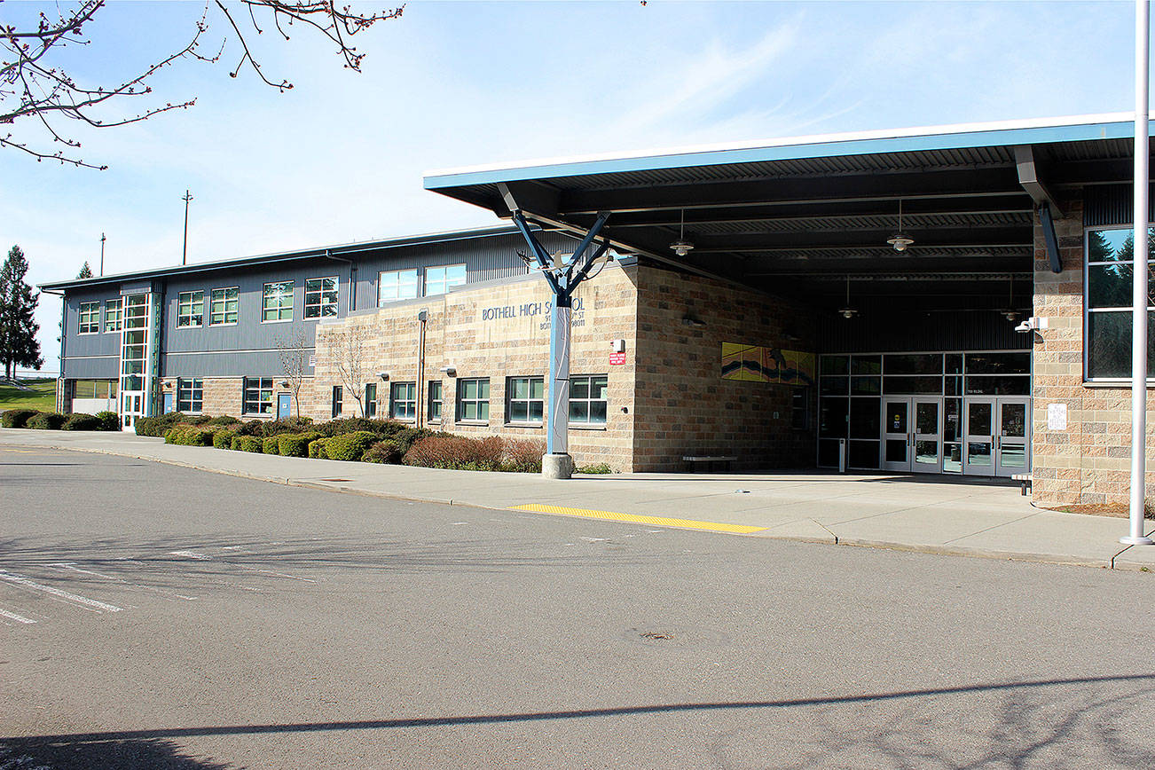 Bothell High School closed for two days, Feb. 27-28 after a school employee’s family member became sick after traveling overseas. Blake Peterson/staff photo