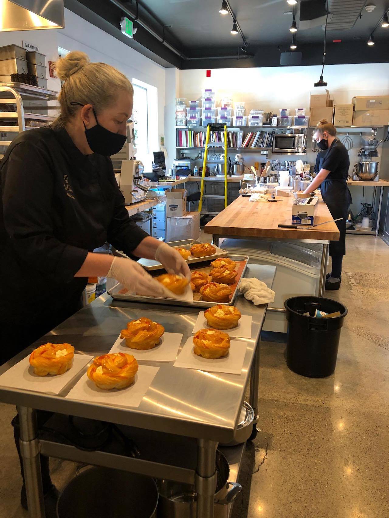 A behind-the-scenes look at the bakery. Photo courtesy La Fête Pâtisserie Française