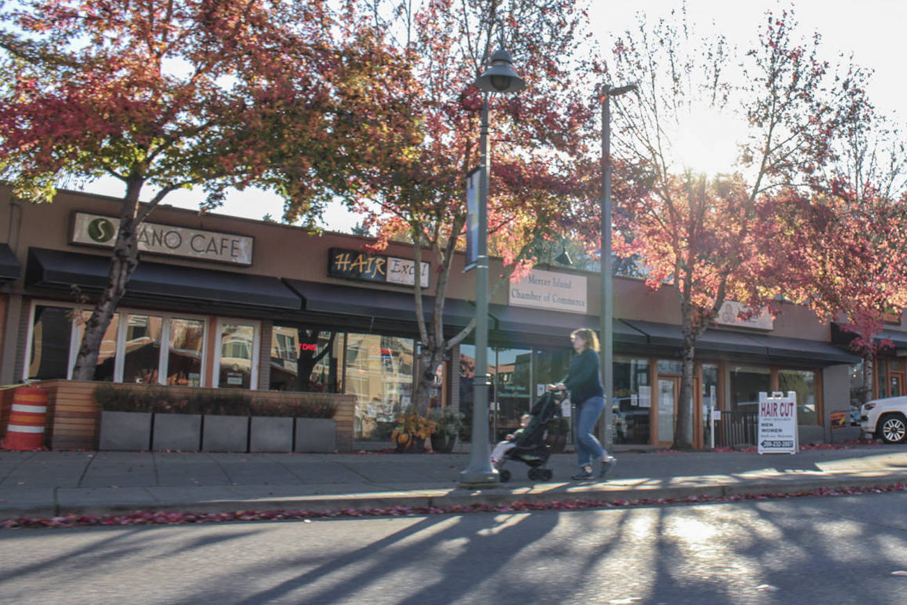 Mercer Island in the fall. Natalie DeFord/staff photo