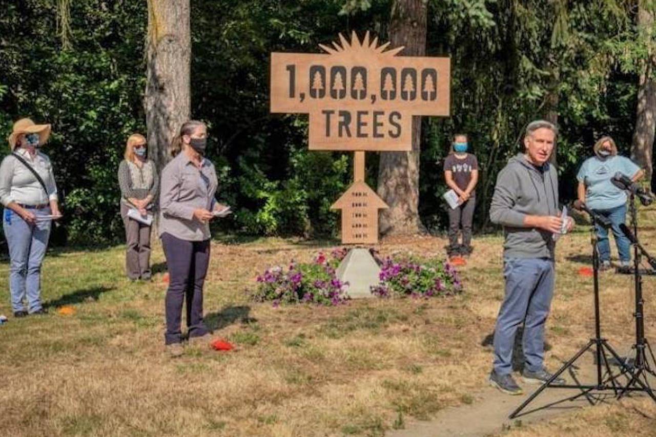 King County Executive Dow Constantine at a recent event. Photo courtesy city of Mercer Island