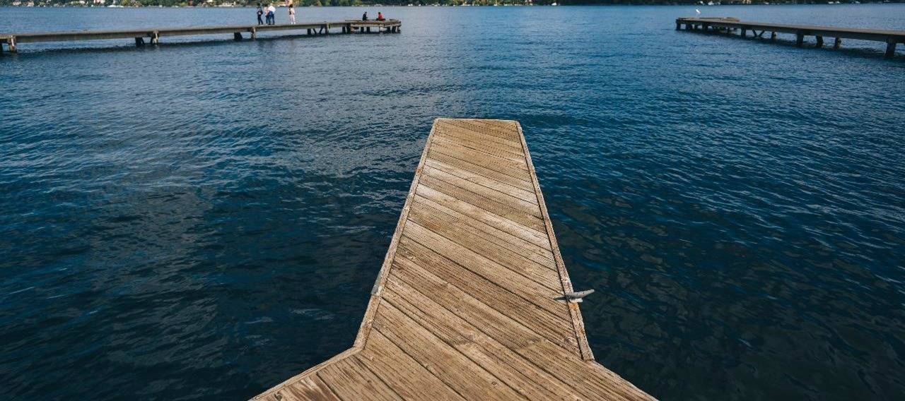 The Luther Burbank docks were built in 1974 and have less than five years of useful life left. Photo courtesy of the city of Mercer Island