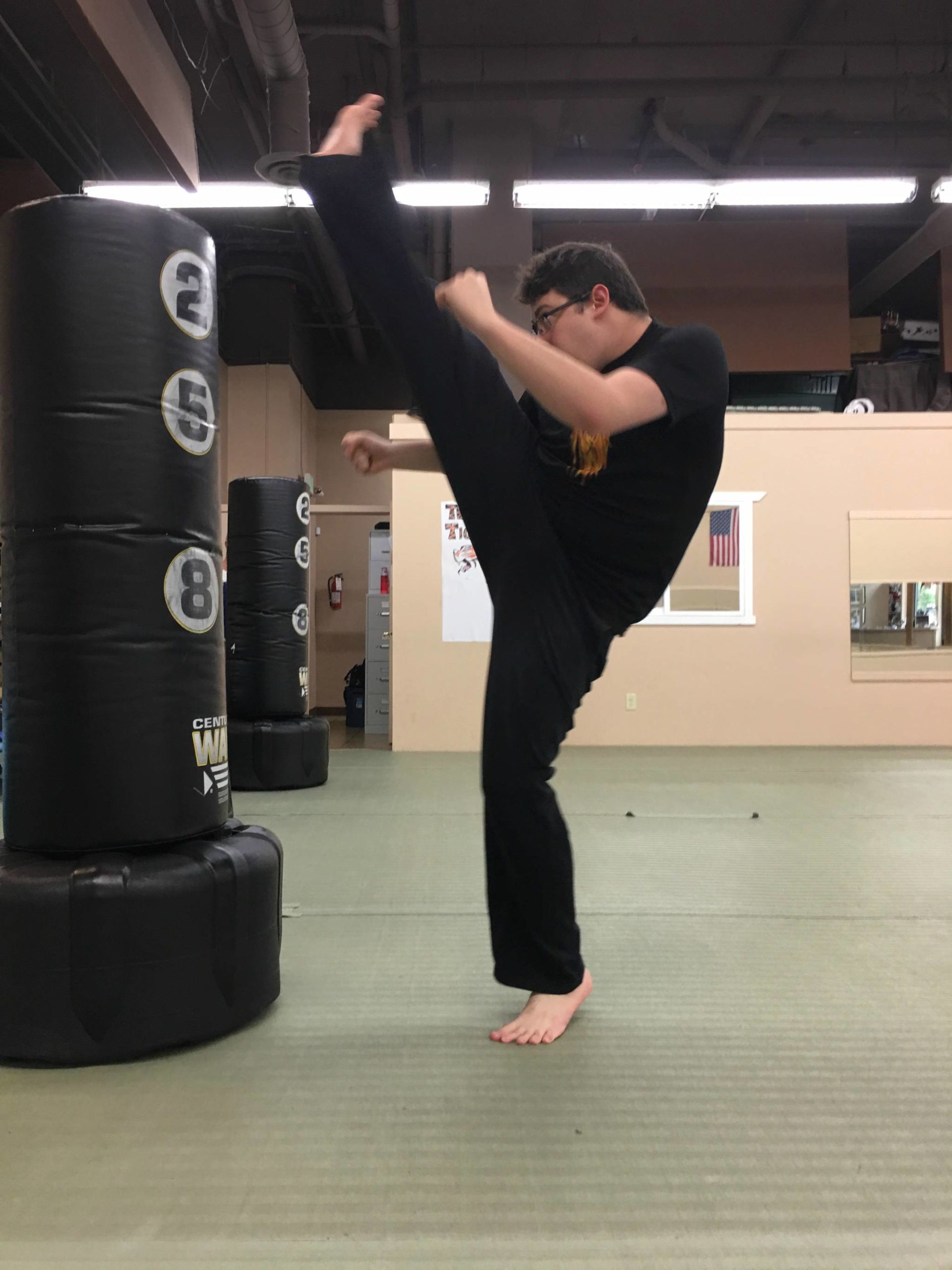 Mercer Island Martial Arts instructor Graham Smyth is a second-degree black belt. Photo courtesy of Krista Wells