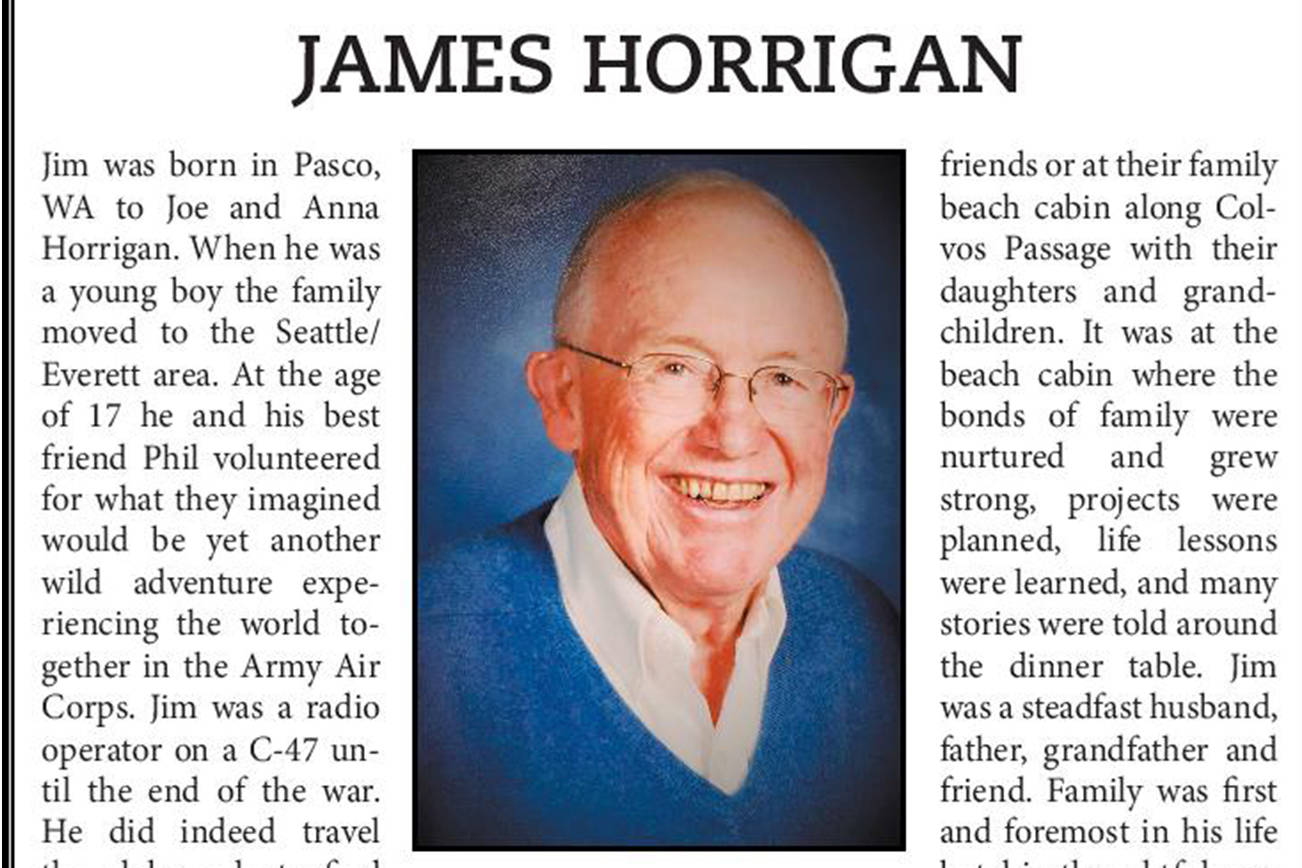 James Horrigan | Obituary