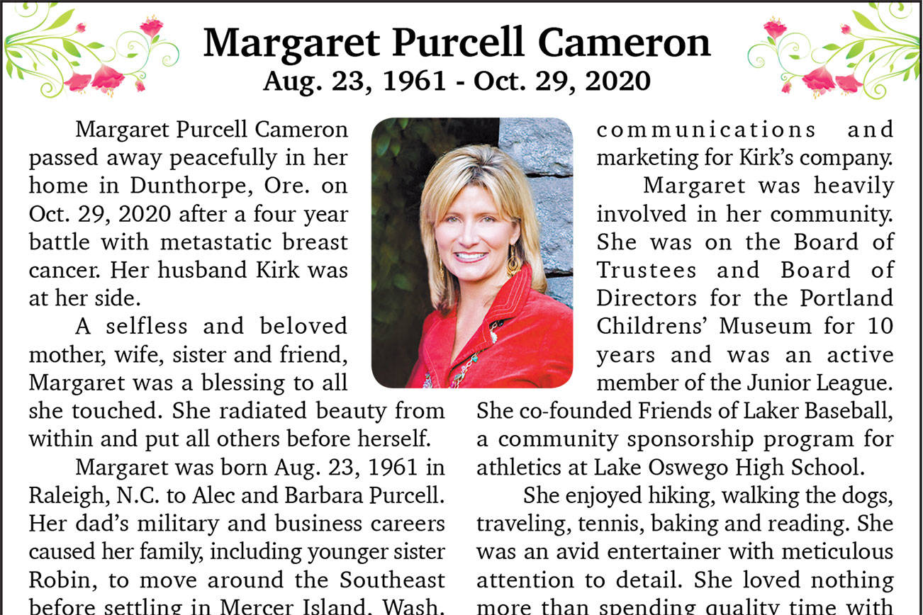 Margaret Purcell Cameron