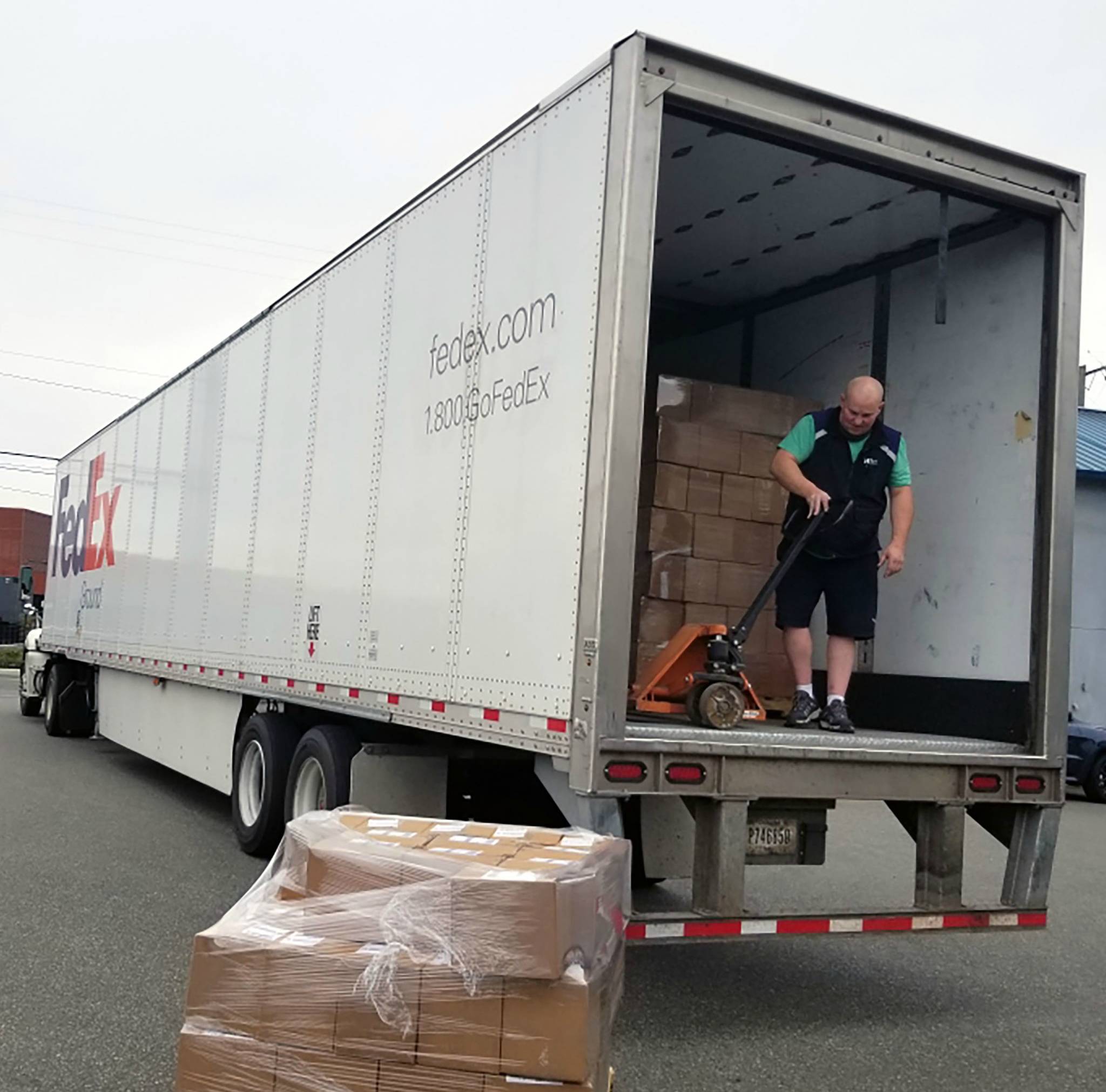 Treehouse sends out its first shipment of Holiday Magic packages — 3,950 gifts, filling this 53-foot trailer in November. Treehouse will send out more than 5,000 meaningful gifts through the Holiday Magic program this season. Courtesy photo