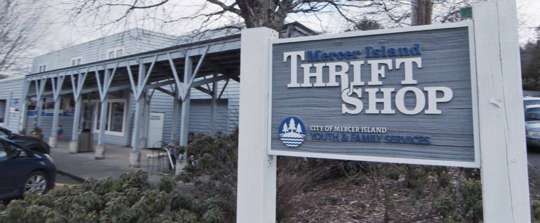 Currently, the Mercer Island Thrift Shop is open only from 10 a.m. to 3 p.m. on Sundays. Photo courtesy of the city of Mercer Island
