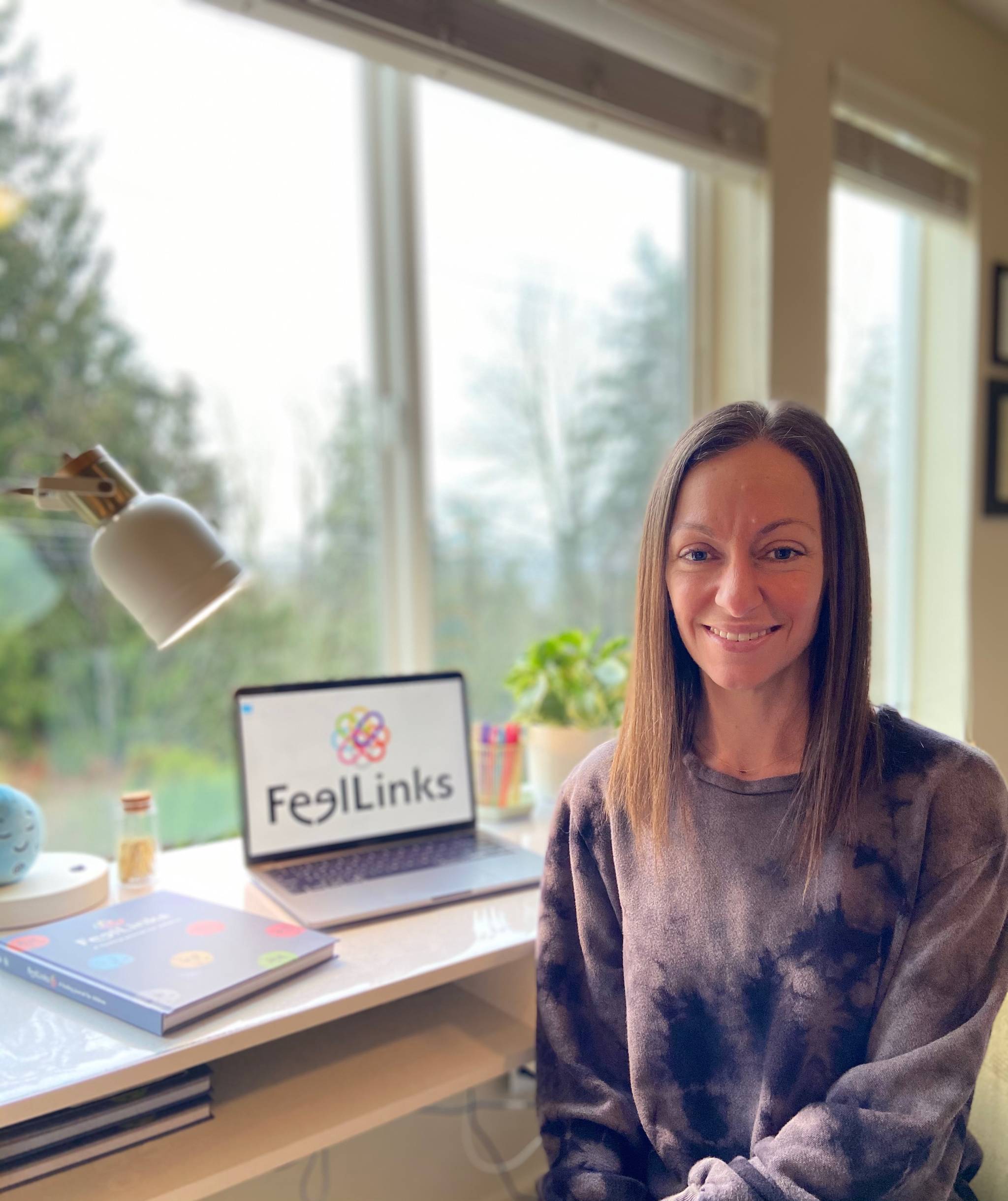 Mercer Island native Marcelle Waldman recently launched FeelLinks, a social-emotional resource for children. Photo courtesy of Stella Waldman
