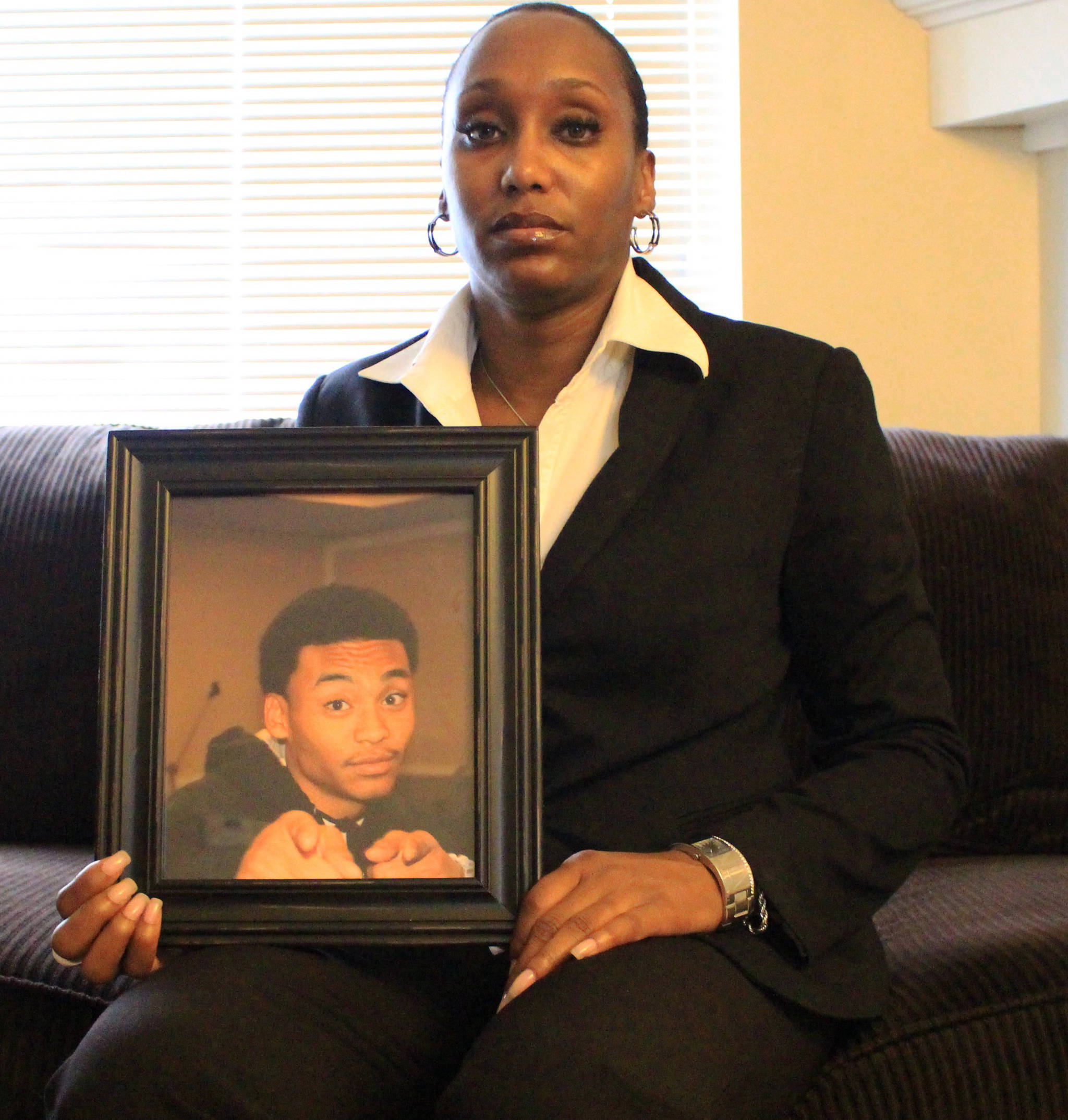 Shalisa Hayes’s son, Billy Ray, was shot and killed in August 2011 leaving a party in Tacoma. He was 17 years old. COURTESY PHOTO, Shalisa Hayes/State Department of Commerce