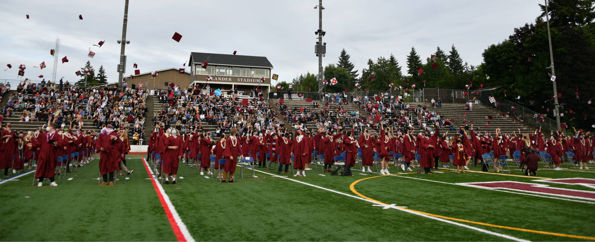 Graduation celebration MIHS class of 2021 graduates with ‘Integrity