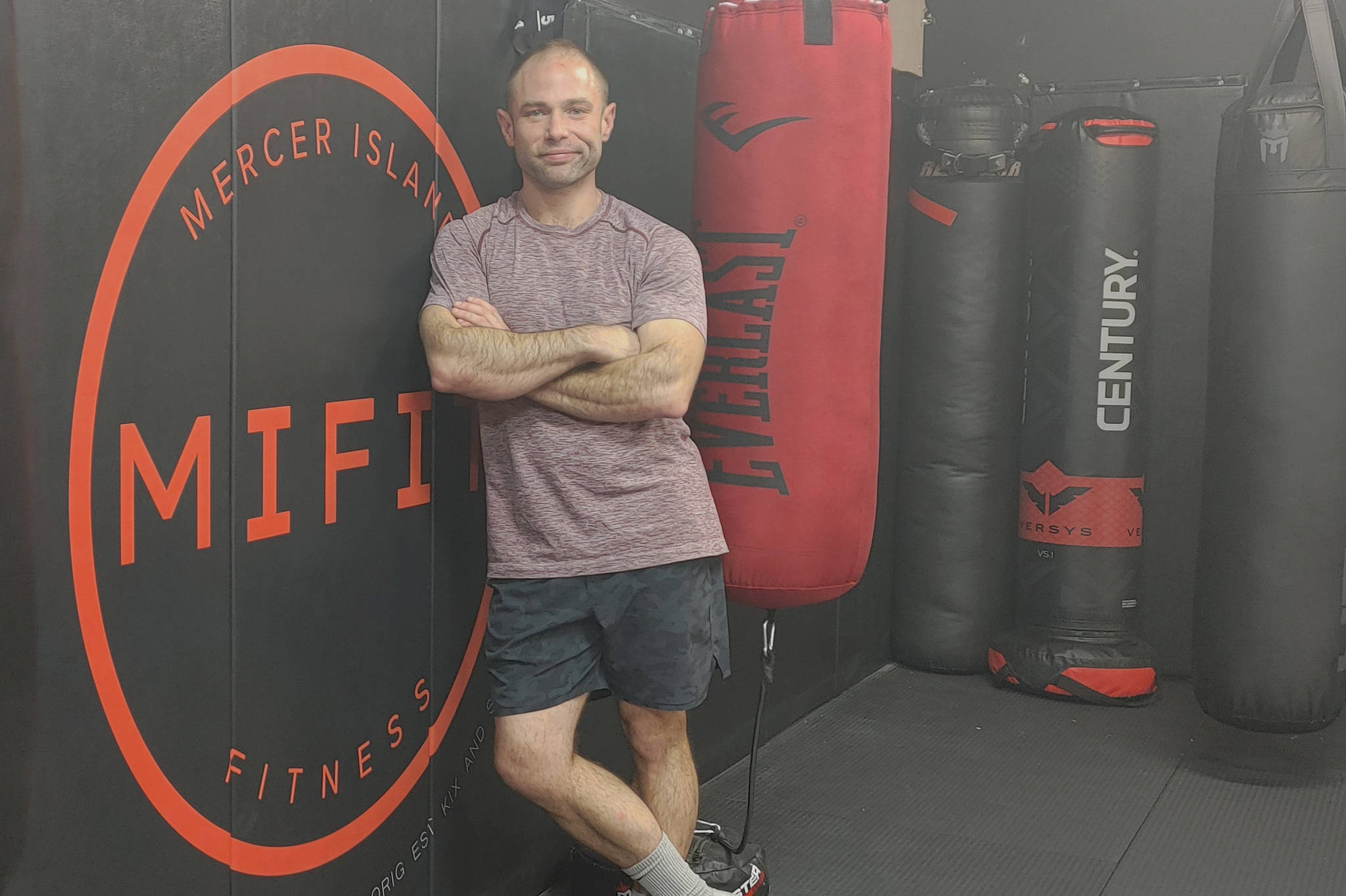 Aron Penski, Mercer Island native and owner of Mercer Island Fitness. Andy Nystrom/ staff photo