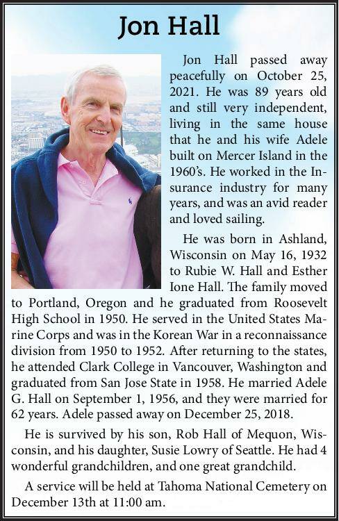 Jon Hall | Obituary