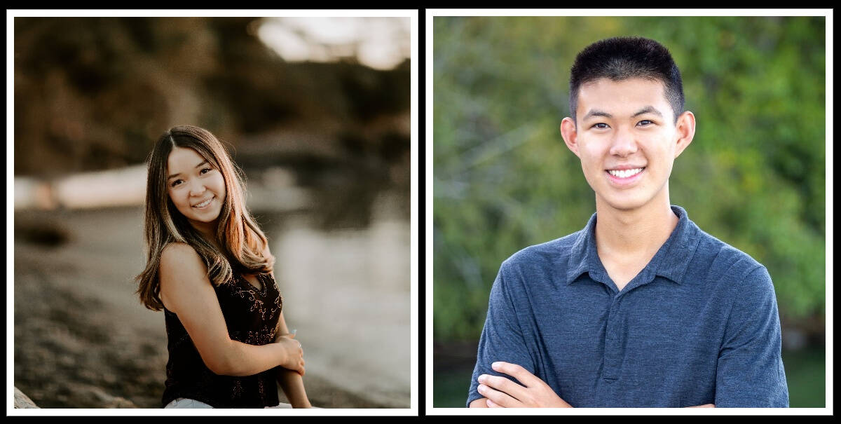 Emily Porter and Andrew Yeh. Courtesy photos