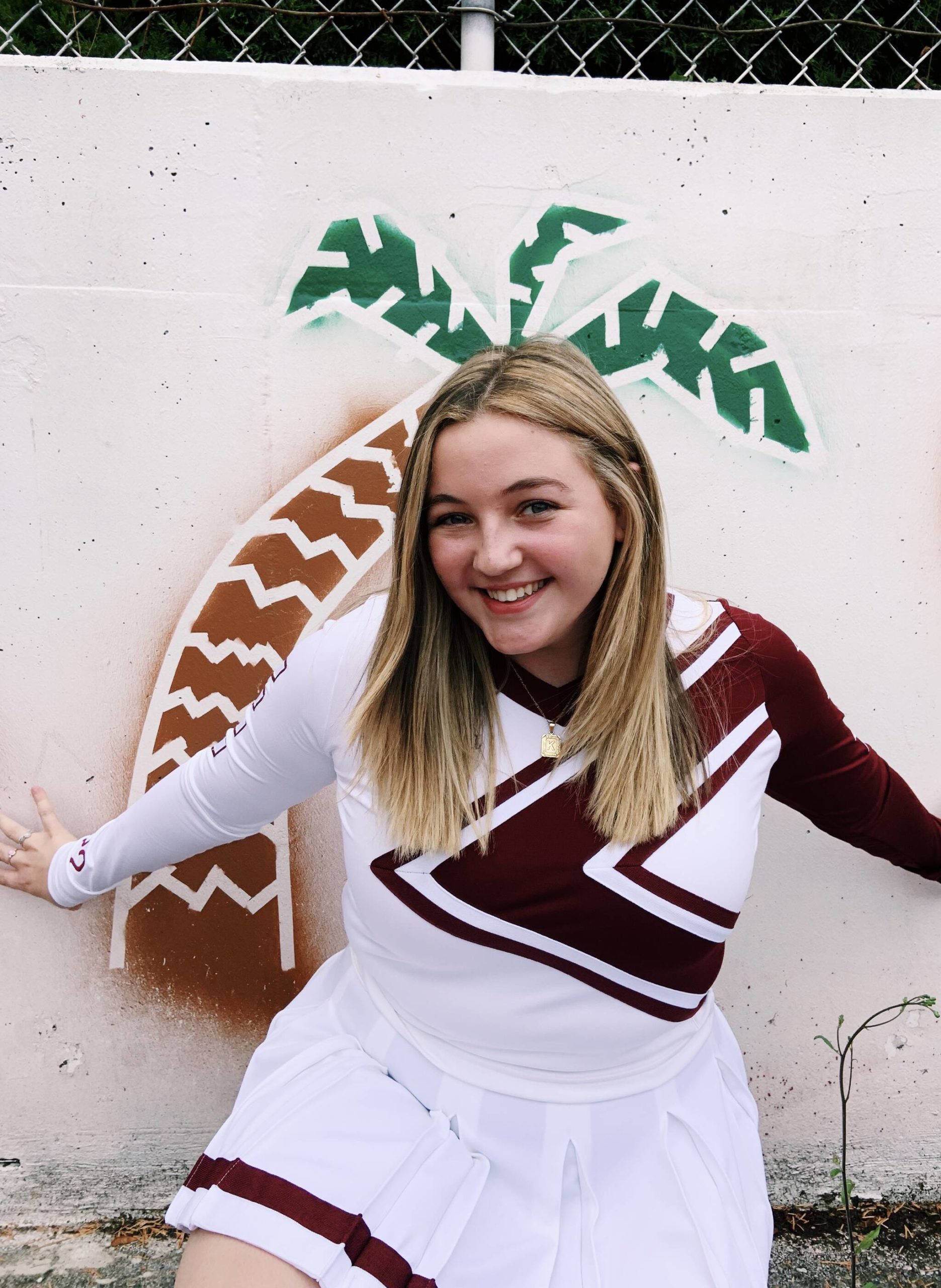 Mercer Island High School drill team captain Kayla Levin. Courtesy photo