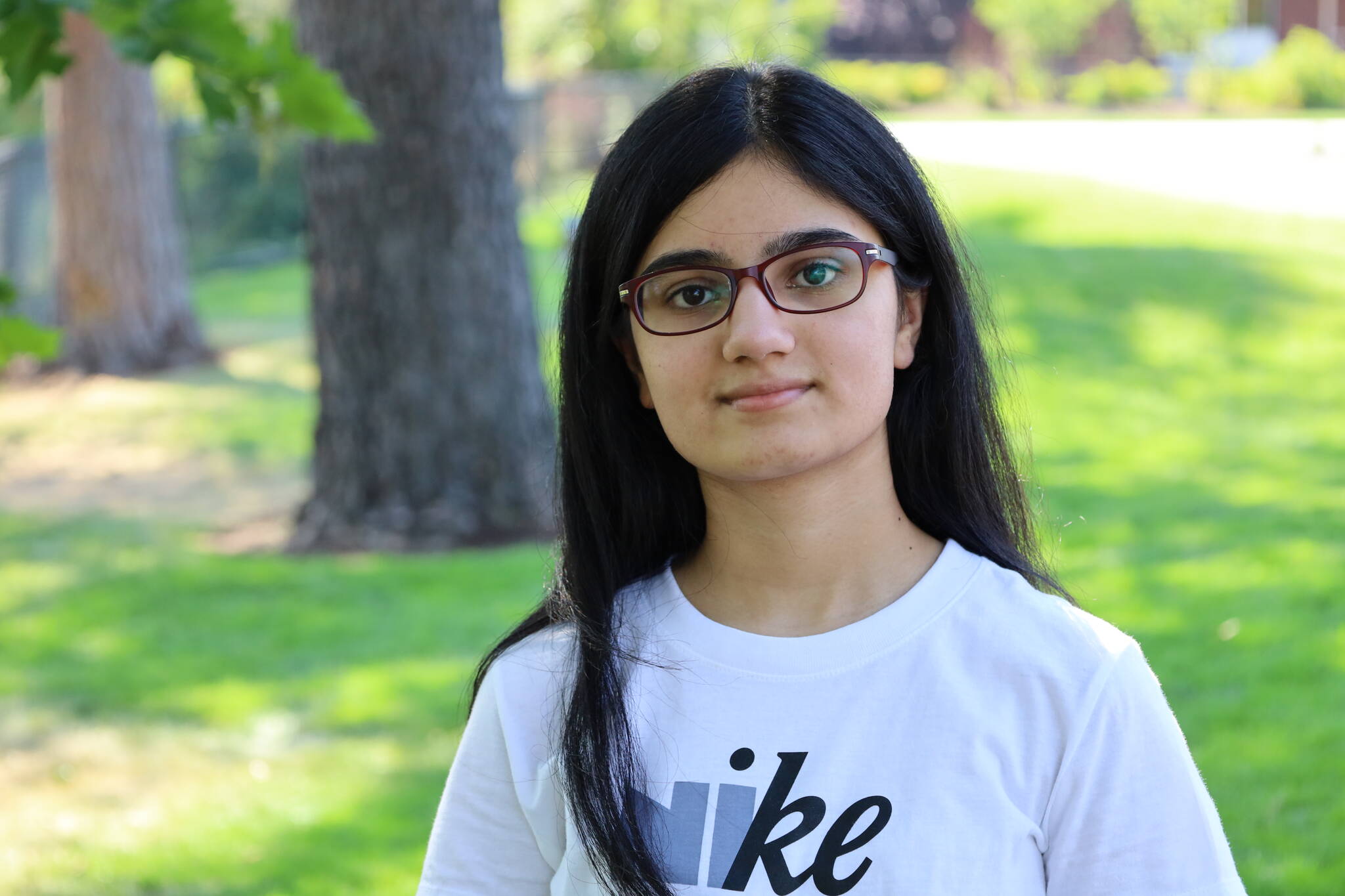 Mercer Island High School sophomore Subha Vadlamannati recently received an award from the Society of Women Engineers. Courtesy photo