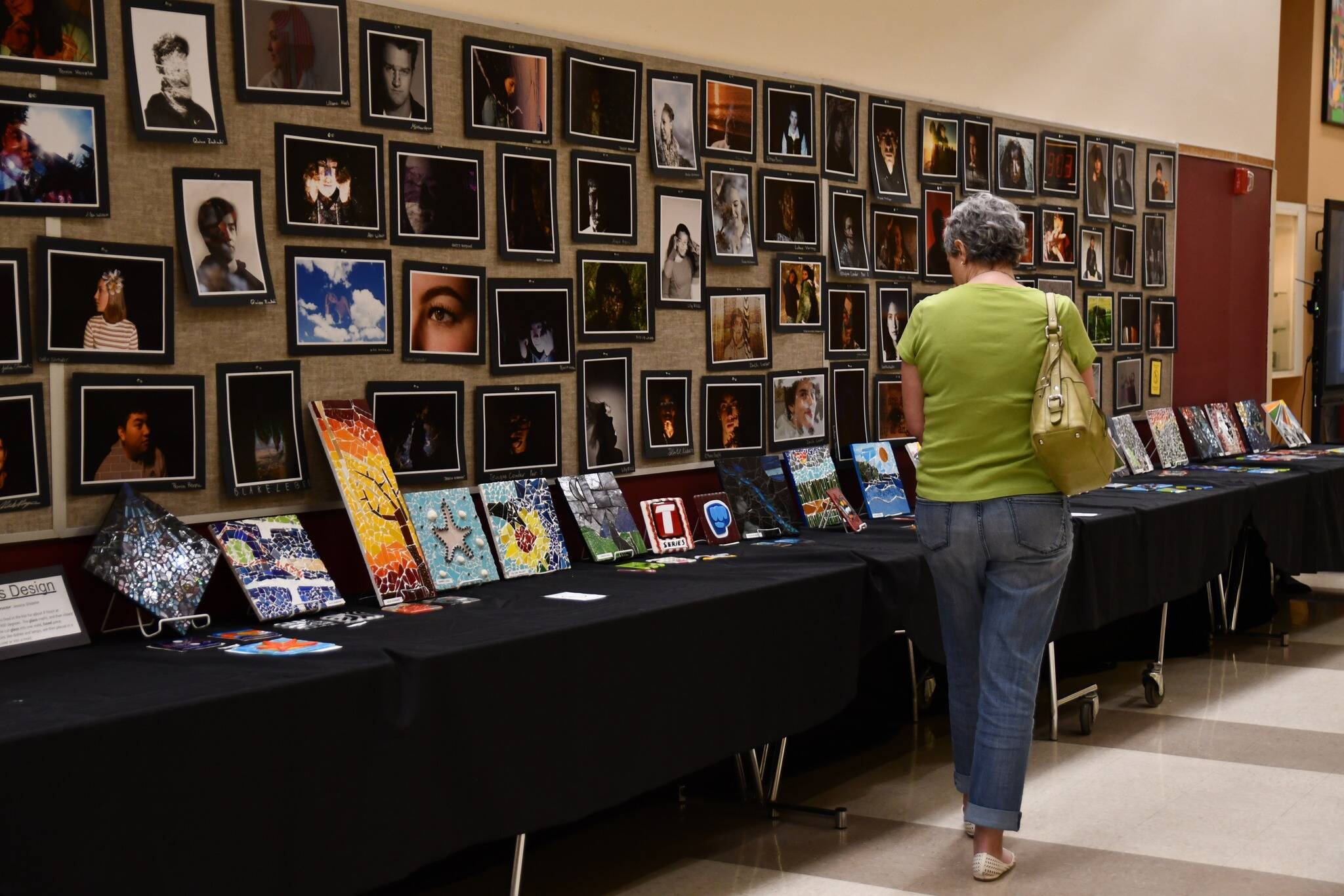 Tons of art will be on display on March 22-23 in the Mercer Island High School gymnasium. Photo courtesy of the Mercer Island School District