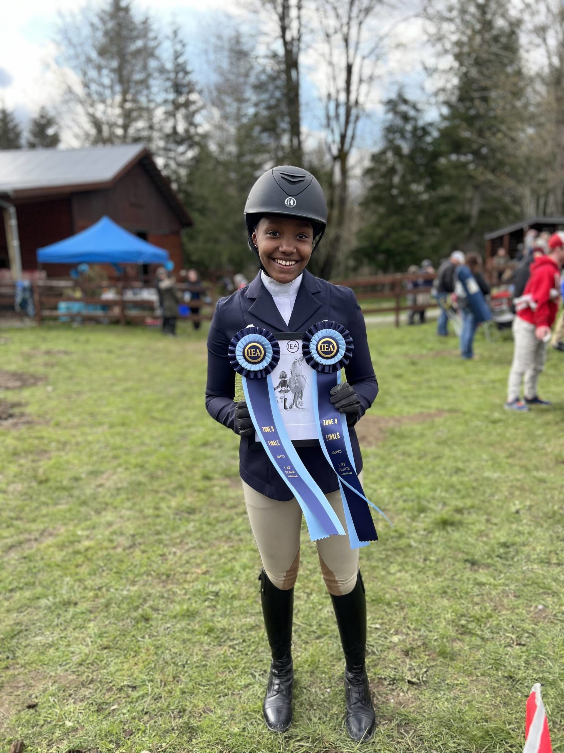 For the third consecutive year, Islander Middle School eighth-grader Gabby Frederick will be representing the Pacific Northwest region/zone at the Interscholastic Equestrian Association National Competition from April 27-May 2 in Harrisburg, Pennsylvania. Riding for Sharkey Farm of Snoqualmie, she will be competing as an individual after winning first in her zone finals competition. She garnered a Victor Hugo-Vidal Sportsmanship Award at last year’s nationals. Courtesy photo