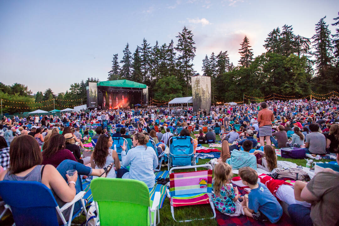 The Lumineers performing at Marymoor Park on June 3, 2016. Photo courtesy: Sunny Martini.