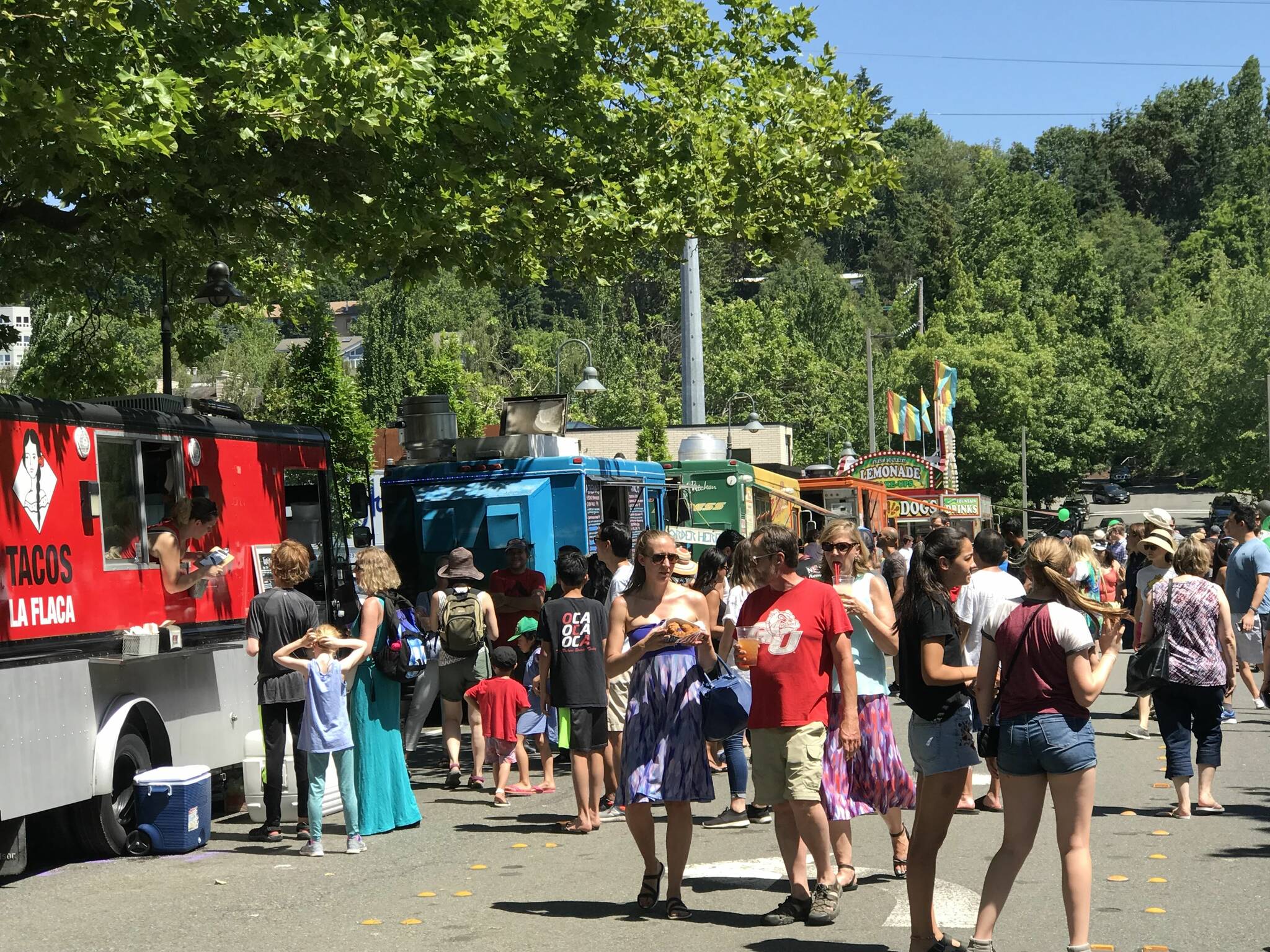 Food trucks will be out in full force at Summer Celebration. Courtesy of the city of Mercer Island