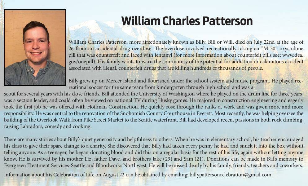 William Charles Patterson | Obituary