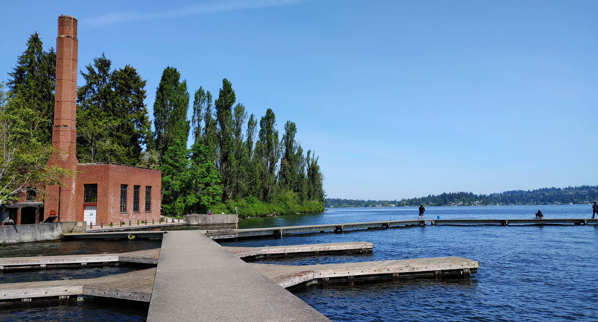 The Luther Burbank Park docks are on the city’s docket for improvements. Andy Nystrom/ staff photo