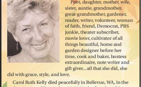 Carol Kelly | Obituary