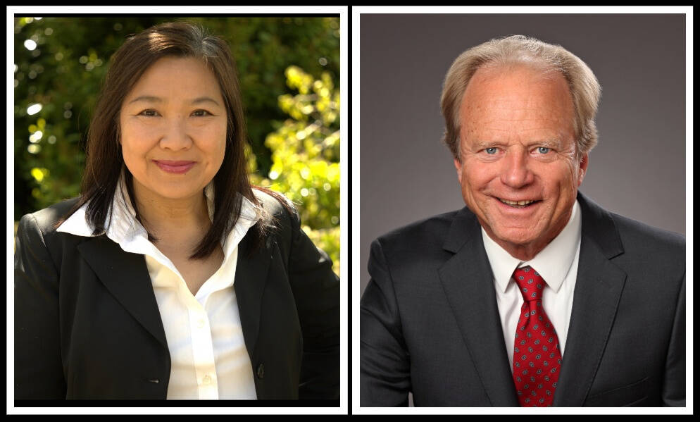 From left, My-Linh Thai and Al Rosenthal. Photos courtesy of King County Elections