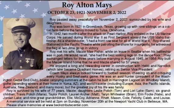 Roy Alton Mays | Obituary