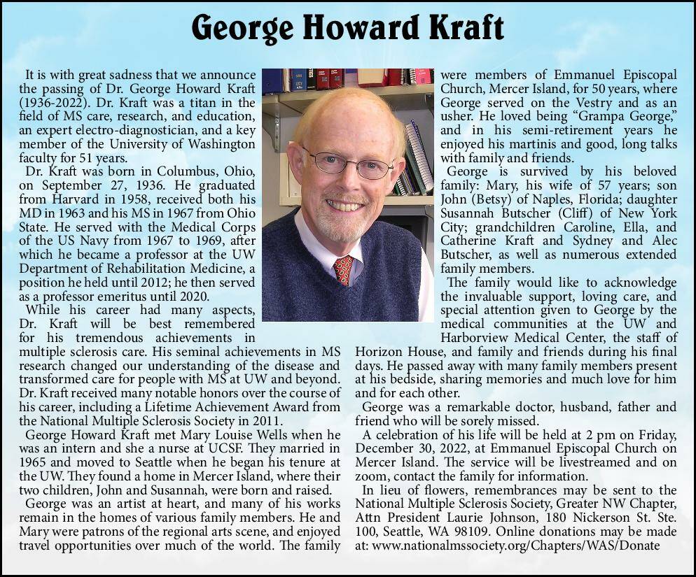 George Howard Kraft | Obituary