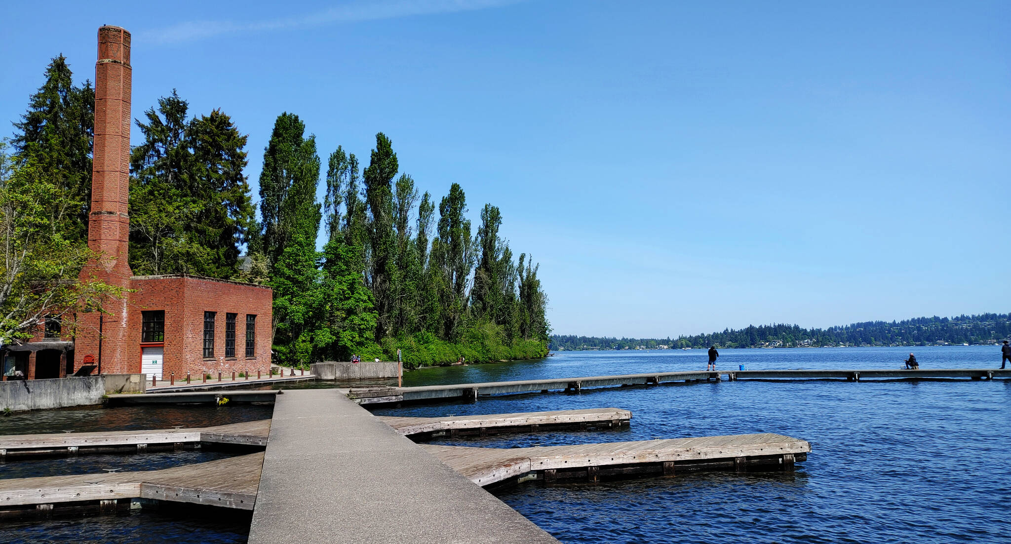 Luther Burbank Park dock and waterfront improvements and boiler building construction projects are on the city’s docket. Andy Nystrom/ staff photo