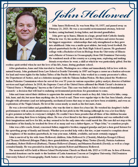 John Hollowed | Obituary