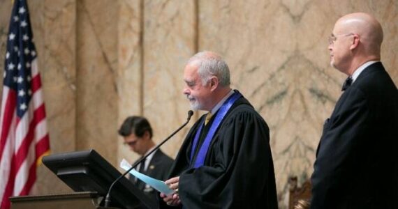 Courtesy photo
Greg Asimakoupoulos was recently invited to begin the daily proceedings in the state Legislature with an opening prayer.