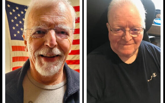 Mercer Island Vietnam veterans Bob Harper (left) and Mike Gazarek. Courtesy photos