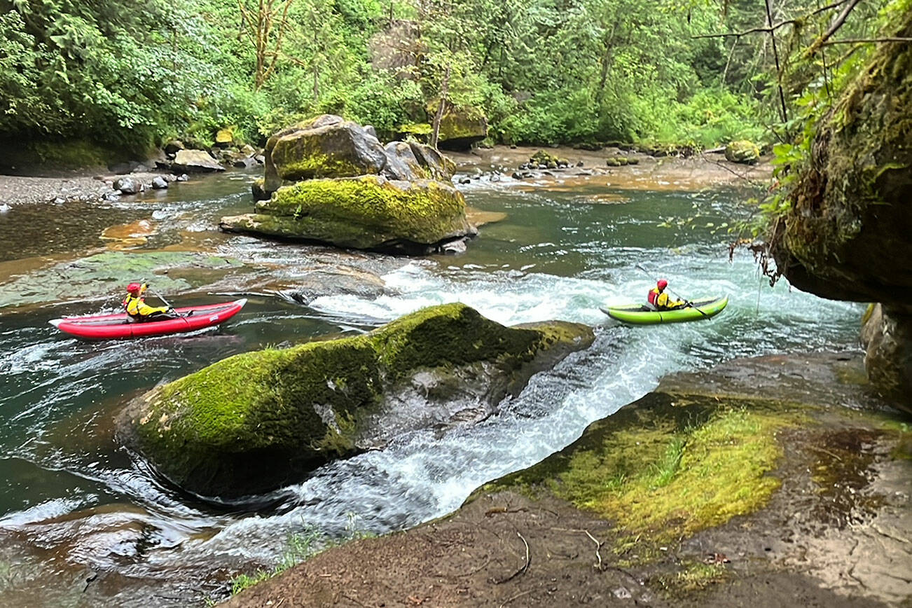 The Green River, where a swimmer was swept away and drowned the summer of 2022. Image courtesy Enumclaw Fire Department.