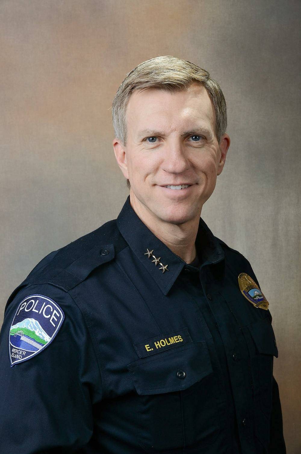 Mercer Island Police Department Chief Ed Holmes. Courtesy photo