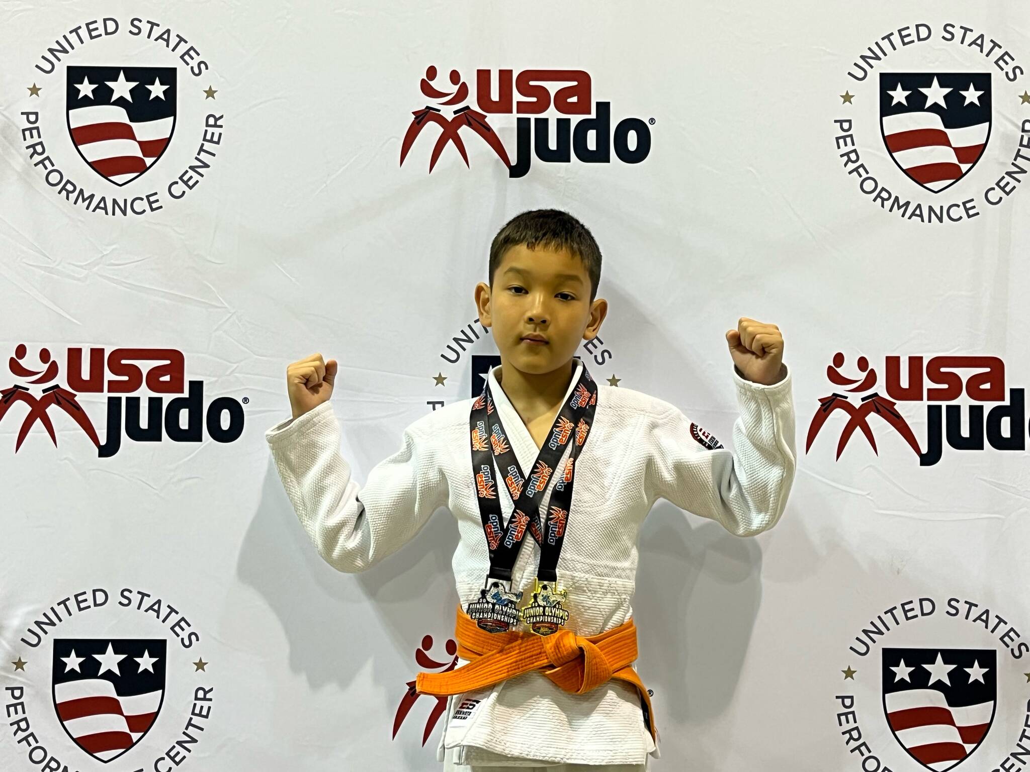 Northwood Elementary School second-grader Mikhail Zulaev won gold and silver medals at the USA Judo Junior Olympic Championships from June 16-18 in Shreveport, Louisiana. At the 500-athlete international tournament, Mikhail earned a gold in the Bantam 2015 birth year category (from 4 to 30 kg) and notched a silver in the 2014 Bantam birth year category (5 to 29 kg). Mikhail trains at the Washington Judo Academy in Kirkland. Courtesy photo