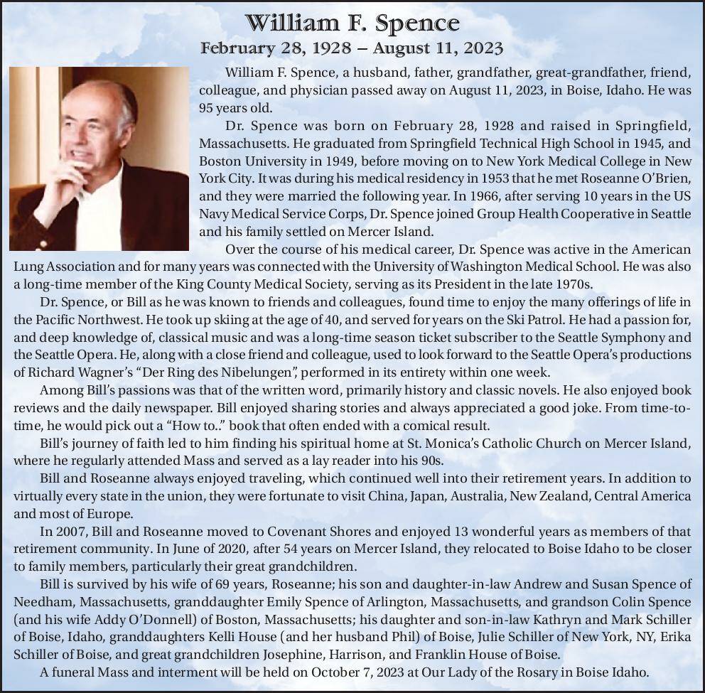 William F. Spence | Obituary