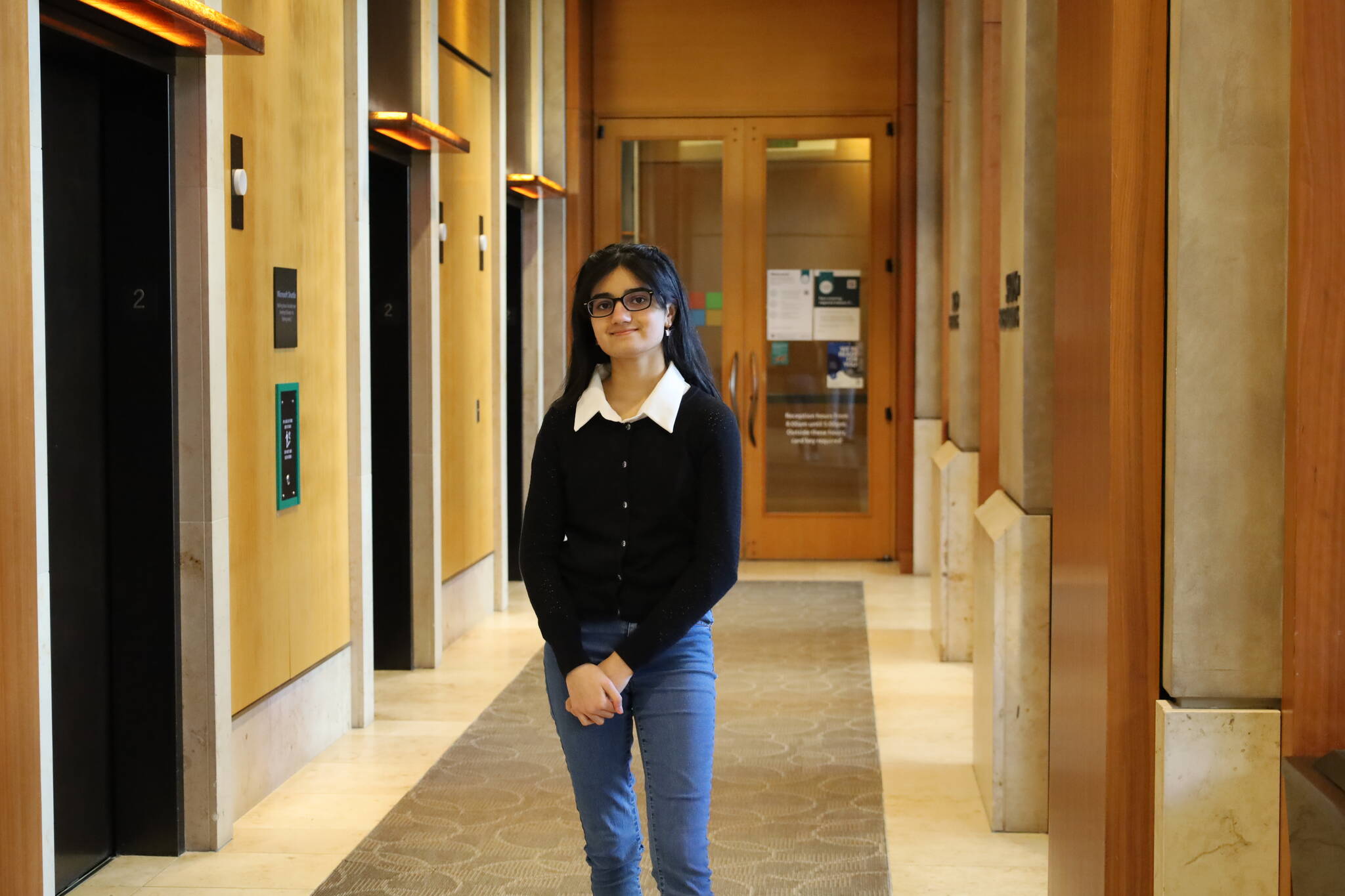 Mercer Island High School senior Subhadra Vadlamannati has been named to the prestigious Forbes 30 Under 30 Local Seattle list. Photo courtesy of Sushma Vadlamannati