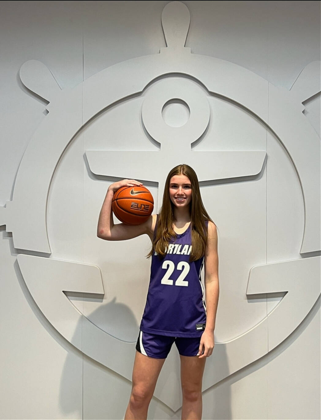 Mercer Island High School senior shooting guard Caitlin Monahan has committed to play basketball at the University of Portland next year. Photo courtesy of the University of Portland coaching staff