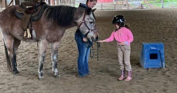 Courtesy photo
Horseback riding is one of the many bonding activities dads and kids in Peak Adventure Guides get to experience.