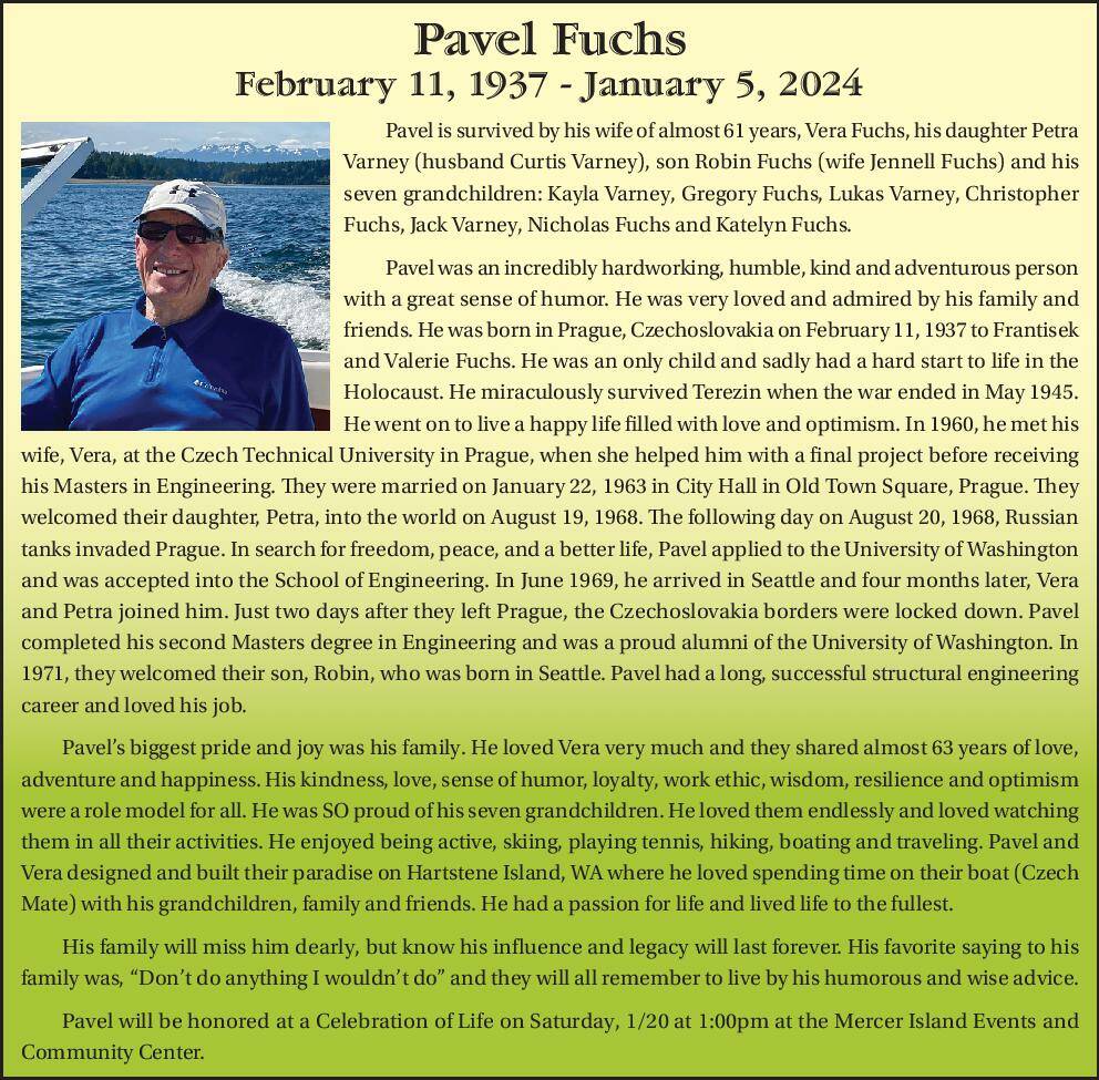 Pavel Fuchs | Obituary