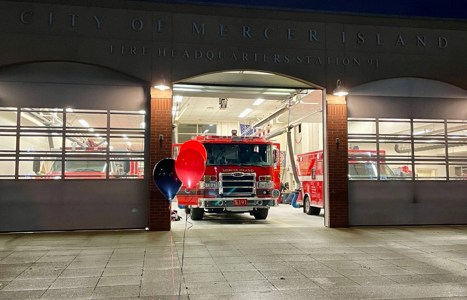 Eastside Fire & Rescue’s Mercer Island Fire Station 91. Photo courtesy of the city of Mercer Island